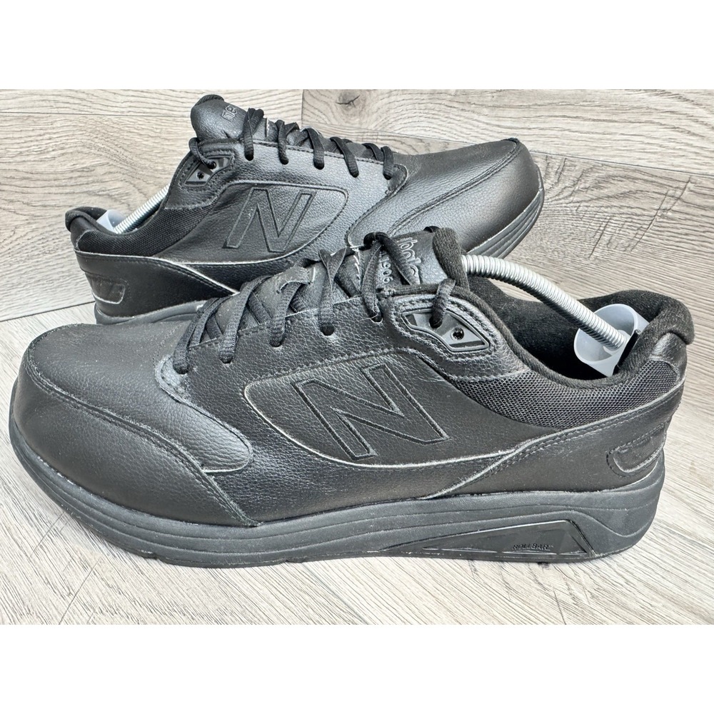 New Balance 928v3 Leather Walking Endurance Shoes Sneakers In Black U.S. Size 13